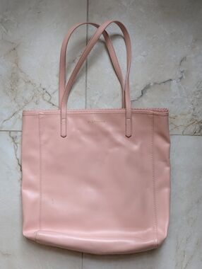 BCBGeneration | Soft Pink Leather Tote Bag